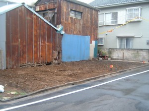 葛飾区東新小岩　木造２階建て家屋２棟解体工事のイメージ画像
